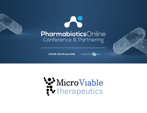 Microviable Therapeutics esponsoriza Pharmabiotics 2021