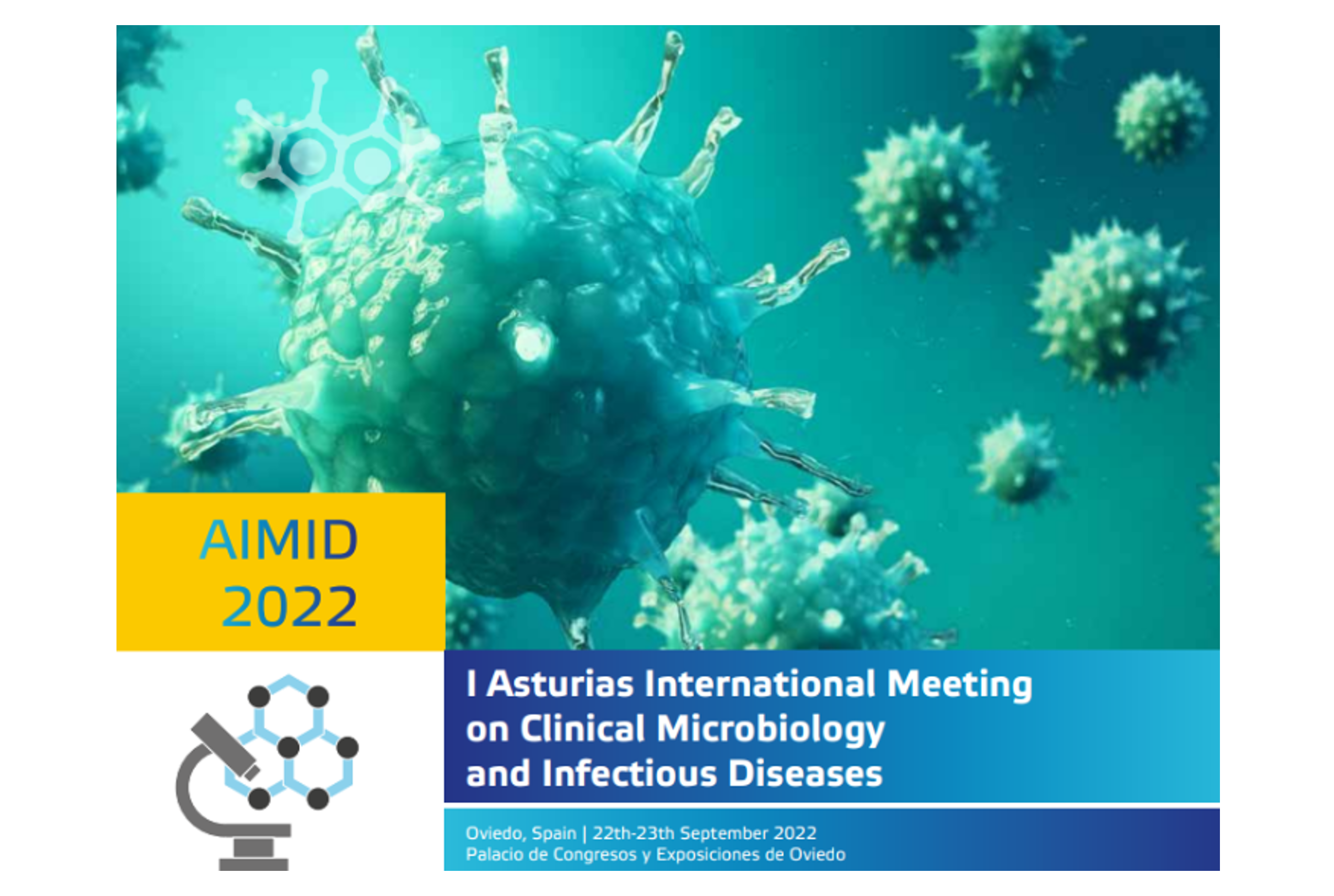 Microviable will be attending AIMID 2022 (I Asturias International Meeting on Clinical Microbiology and Infectious Disease).